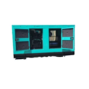 125KVA 100KW 50/60Hz Low Fuel Consumption Soundproof Diesel Generator ATS Digital Controller for Industrial Hospital
