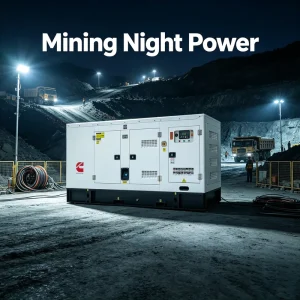 125KVA 100KW Three Phase Diesel Power Generator Silent Type 24V DC Electric Start Stamford Alternator Guangzhou Manufacturer