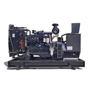 125kVA 100kW Open Type Diesel Generator Set Super Silent Stamford Alternator AC Single Phase Auto Start Water Cooled