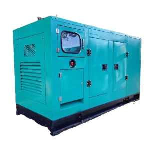 125kVA 100kW Single Phase 1800 RPM Soundproof Silent Canopy Diesel Generator with ATS and Remote Control for Construction Sites