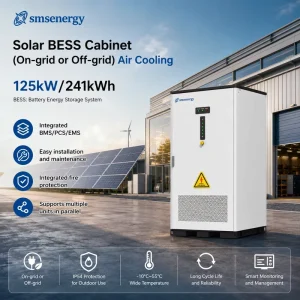 125kW 241kWh LiFePO4 Solar Diesel Energy Storage Cabinet for African Solar Mini Grid Generator Optimization for Reliable Power