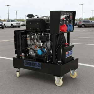 12KW Diesel Inverter Generator Dual Cylinder Air Cooled Ultra Quiet for Remote Area Emergency Supply