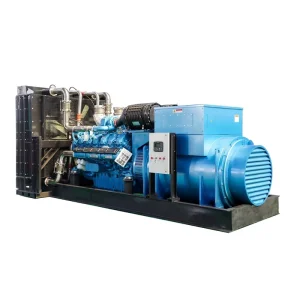 12M33D1320E201 Engine Diesel Generator 3 Phase 1200KW AC Synchronous Brushless Alternator Rated Voltage 110V 230V 380V