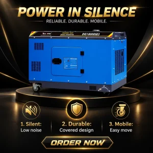 12kW Silent Diesel Generator for Small Home Appliances