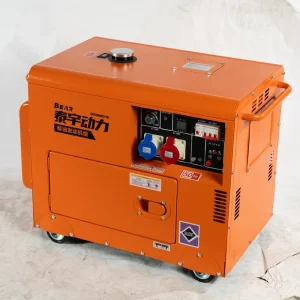12kW Silent Gasoline Generator 12000W Soundproof Petrol Generator for Home Backup Food Truck Construction Site Power