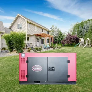 12kw 15kva Portable Genset Super Silent Diesel Generator with 50/60Hz 24V DC Electric Start for Home Standby Power
