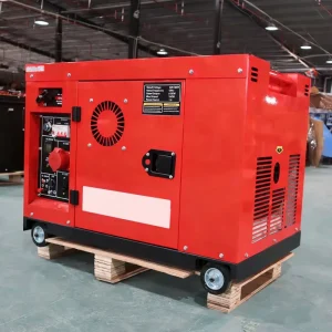 12kw Portable Silent Diesel Generator Low Noise 400V 50 60Hz Remote Start ATS Super Silent Power Electric Generator in Stock