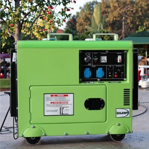 12kw Ultra Silent Diesel Generator with Remote ATS 110V 220V 380V Single Three Phase for Home Hospital Construction