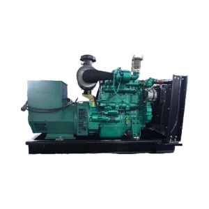 132KW All Copper Brushless Open Frame DC Diesel Generator Set ATS Water Cooled Electric Start Low Fuel Consumption