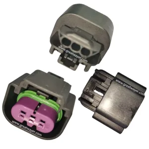 13511132 3 pin male auto connector