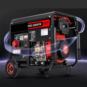 14/15KW 15/16KW Single Three-phase Auto Start Diesel Generator Air-cooled Portable 380V/220V 50/60Hz 60AH Battery Generator Set
