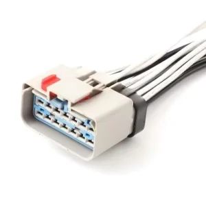 14-pin Female Copper Contact Nylon Waterproof IP67 12V 5A Car Vehicle Monitoring System Connector Wiring Harness