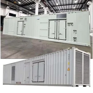 1400KW 1750KVA Containerized Weichai Diesel Generator Three Phase ATS Parallel Function Remote Monitoring Emergency Power Unit