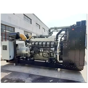 1400kW 1750kVA Intelligent ATS Mitsubishi Diesel Generator Set Stable Continuous Power Supply for Hospital and Data Center