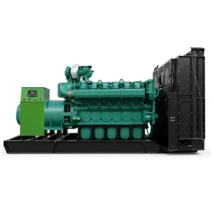 1500kw 1875kVA Heavy Duty Diesel Generator Industrial 3 Phase Water Cooled Genset 50 60Hz ATS Open Frame