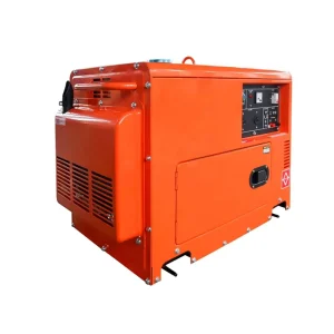 1500rpm 50HZ 5kva Small Soundproof Silent diesel Generator Price With China Engine