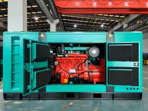150KVA-400KVA 200KW-400KW Natural Gas Remote ATS Water Cooled Outdoor Long Time Gas Turbine Generators Continuous Operation