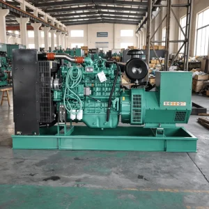 150KW 187.5KVA 3 Phase 50HZ Open Frame Diesel Generator Set for Machining Plant