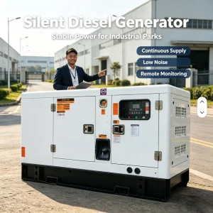 150KW Super Silent Diesel Generator DC 3 Phase 50 60Hz ATS Remote Monitoring Standby Power Stable Power Supply