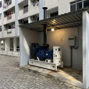 150kVA 120kW Backup Quiet Generator 3 Phase 400/230V Auto Start for Community Supermarket Hospital