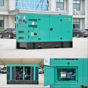 150kW-600kW Silent Type Auto Start Open Frame Diesel Generator 440V 60Hz 1800 RPM 95% Efficiency