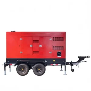 150kw 165kw 188kVA Silent Trailer Diesel Generator with SDEC Engine 6HTAA6.5 G33 for Industrial Commercial Home Use CE ISO ATS