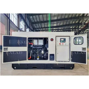 150kw Electric Silent Diesel Generator with Auto Start ATS Heavy Duty Enclosure for Commercial Use