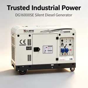 15KVA Portable Diesel Generator with Compact Design and Reliable Power Output