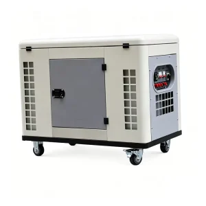 15KW 1 Phase V Twin Diesel Generator Air Cooled Electric Start AVR Home Farm Shop Backup Power
