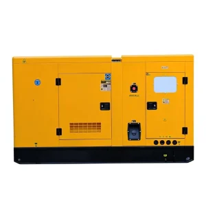 15KW 60Hz Super Silent Diesel Generator Set WaterAir Cooled 4Cylinders AC Single/3 Phase 110V/220V/380V 95% Efficiency 24V DC