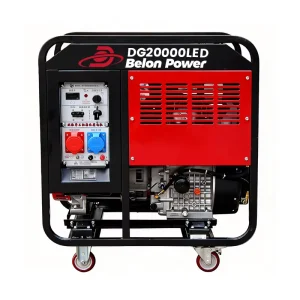 15KW Electric Start Single/Three Phase Diesel Generator for Temporary Resettlement Site Long Lasting Runtime 1247cc