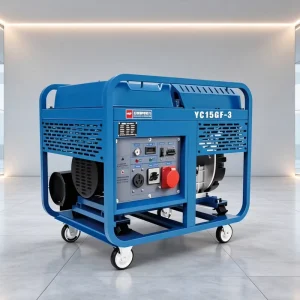 15kW 16kW Diesel Generator Silent Open Frame Portable Air Cooled Twin Cylinder Electric Start Single Three Phase Equal Power