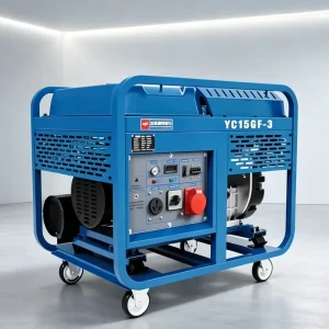 15kW 18.75kVA Silent Diesel Generator Three Single Phase Equal Power Air Cooled Twin Cylinder Electric Start 230V 1800 RPM