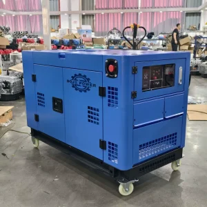 15kW 20kW 25kW Silent Diesel Generators Water Cooled 30kVA 50 KVA Diesel Generator Portable Standby Power All Copper Alternator