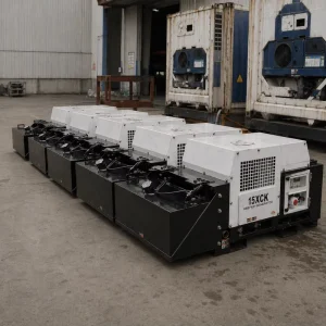 15kW 460V 60Hz FAW Diesel Reefer Container Generator Bottom Mounted Generator Set for Cold Chain Transport