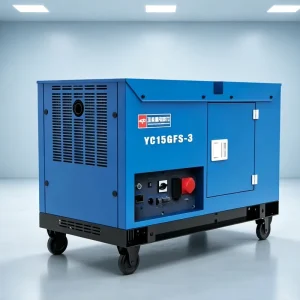 15kW Silent Diesel Generator 3 Phase Equal Power Single Phase 400V 230V V Twin Genset 20kVA Max Electric Start 26L ATS YuChai