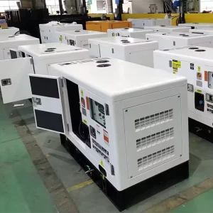 15kva Super Silent Water Cooled Portable Diesel Generator Set 12kw 15kva With ATS