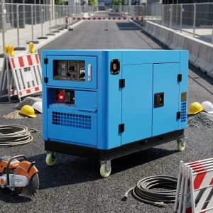 15kw 20kw 30kw With ATS Two Cylinder Dual Voltage Single Phase Diesel Generator Set 22Kv for Outdoor