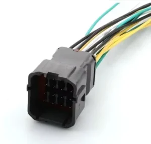 16-way Sealed Copper Contact Nylon Housing Car Wire Connector DTM04 16P with Wiring Harness for Truck Car ECU