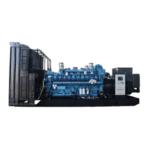 1600KW 2000KVA Standalone Diesel Generator Set Open Frame ATS Customized 230V-13000V
