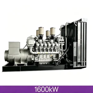 1600kW 2000kVA SDEC Diesel Generator with ATS Smart LCD Monitor System Low Noise Open Type