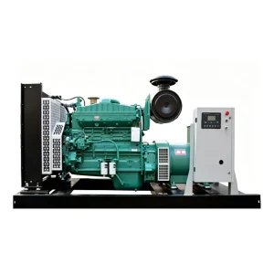 160KW 200KVA 3 Phase Diesel Generator Set 50/60HZ Optional Stable Output for Commercial Backup Power Supply