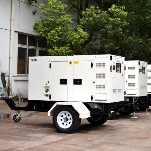 160KW Silent Canopy Diesel Generator Manual Electric Dual Start Anti Vibration Design for Mining Site Outdoor