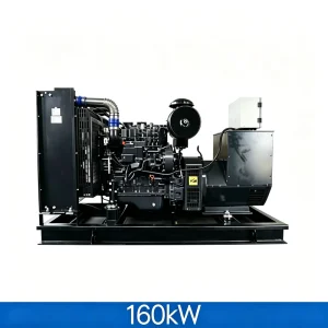 160kW 200kVA Industrial Open Type Diesel Generator