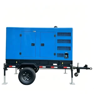 163KW 182Kw Low Fuel Consumption 75.6dB Soundproof Heavy Duty Portable Diesel Generator Set for Data Center Hospital