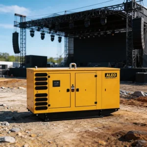 16KW AC Three-phase 12V DC Auto Start 400V 50Hz Silent Container Type Diesel Generator