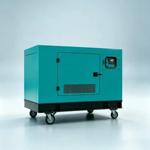 17.5kVA Diesel Generator Silent Open All Copper Alternator 50Hz 400V Farm Base Station Backup Power With ATS