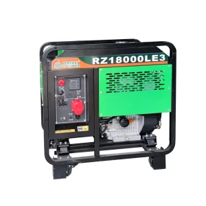 17KW Commercial Diesel Generator Set with 4-Stroke Engine 230V/400V Three-Phase Hand Start/Electric Start Option