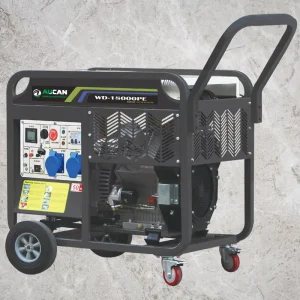 18 Kva Low Fuel Consumption Open Wheel Type Whole House Portable Diesel Generator for Home Use