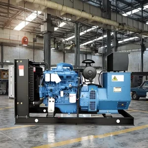 180KW 225KVA Open Diesel Generator for Large Scale Projects CE ISO9001 Certified 60Hz Frequency 480V Rated Voltage ATS